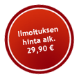 Ilmoituksen hinta alk. 29,90 euroa